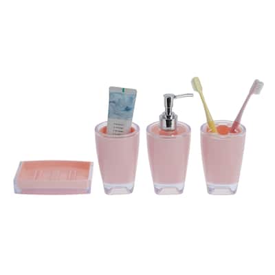 1 Set Reusable Bathroom Accessories Set for Bathroom Vanities