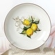 preview thumbnail 5 of 6, Lorren Home Trends 5 Piece Porcelain Pasta Set, 1 Serving Bowl and 4 Individual Bowls, Lemon Design