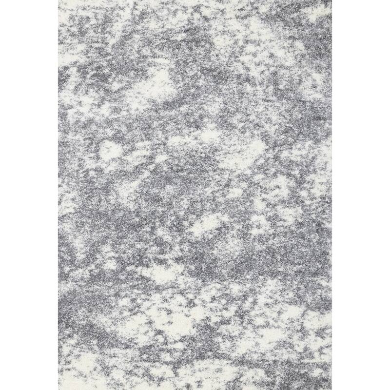 Fairmont Collection - White/Grey Wispy Cloud Rug