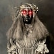 preview thumbnail 17 of 17, Haunted Hill Farm Lifesize Animatronic Haunted Lady Statue with Lights and Sound, Indoor/Covered Outdoor Halloween Decoration