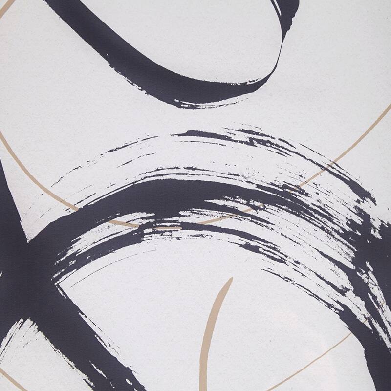 Framed Glass Wall Art - Black