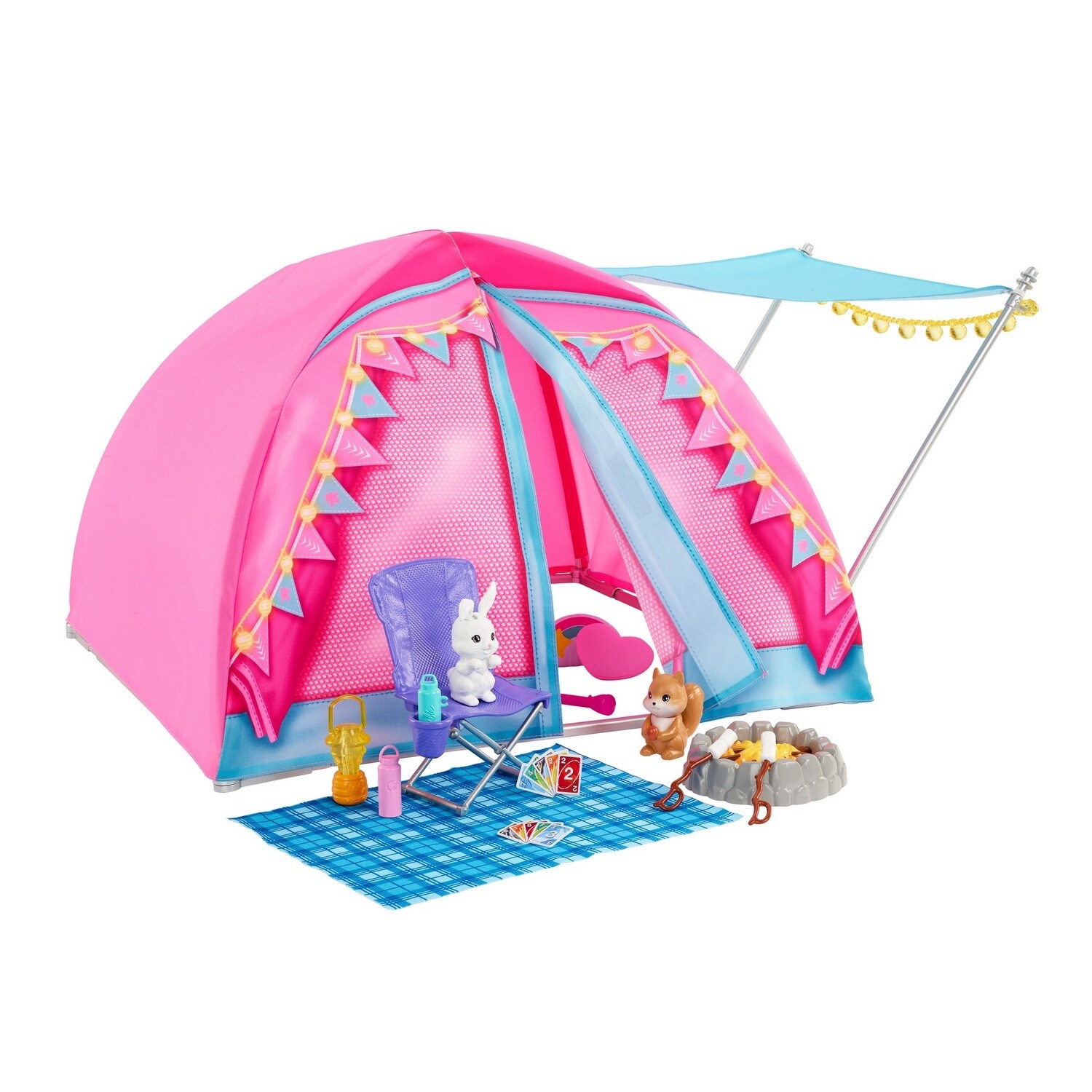 Barbie camping hotsell