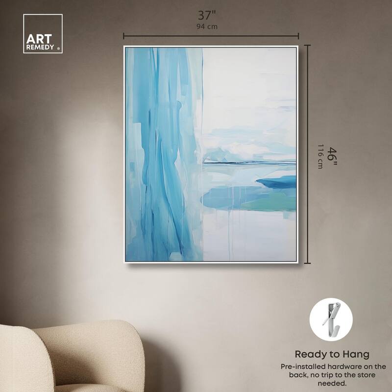 Transcendent Tides I Canvas by Art Remedy