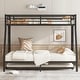 preview thumbnail 25 of 51, Metal Bunk Bed with Twin Size Trundle
