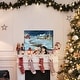preview thumbnail 7 of 8, Christmas on the Farm-Premium Gallery Wrapped Canvas - Ready to Hang