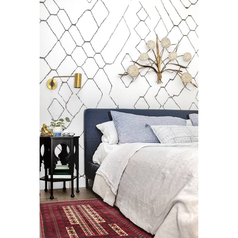 ECARPETGALLERY Hand-knotted Teimani Tan Wool Rug - 2'10 x 4'8