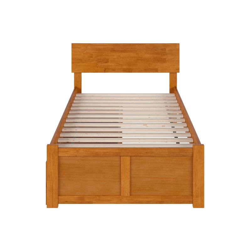 Orlando Platform Bed with Footboard and Storage Drawers