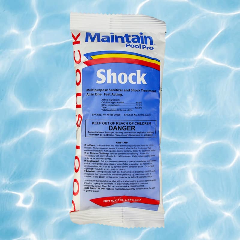 Maintain Pool Pro Multi Purpose Sanitizer and Shock Treatment 1 lb. Bag