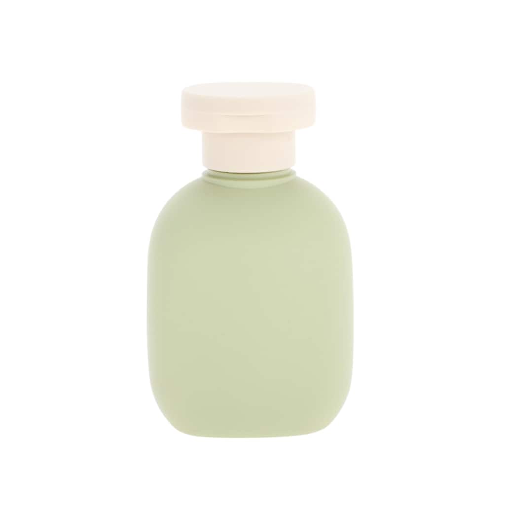 Flip Cap Flat Soap Dispenser for Bathroom 1 Pc - Green