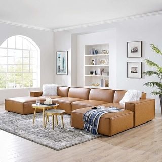 Restore 6-pc. Vegan Leather Sectional Sofa