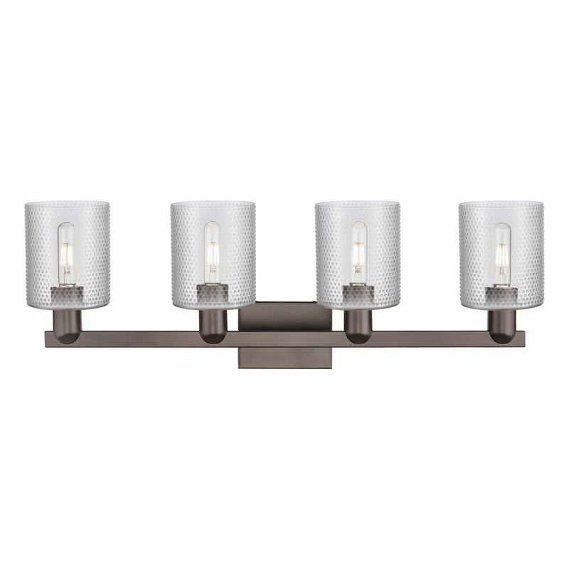 Innovations Lighting Endless Possibilities Arcadia - Cobbleskill - 4 Light 32" Bath Vanity Light