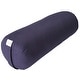 preview thumbnail 20 of 51, Sol Living Cylindrical Cotton Yoga Bolster Blue