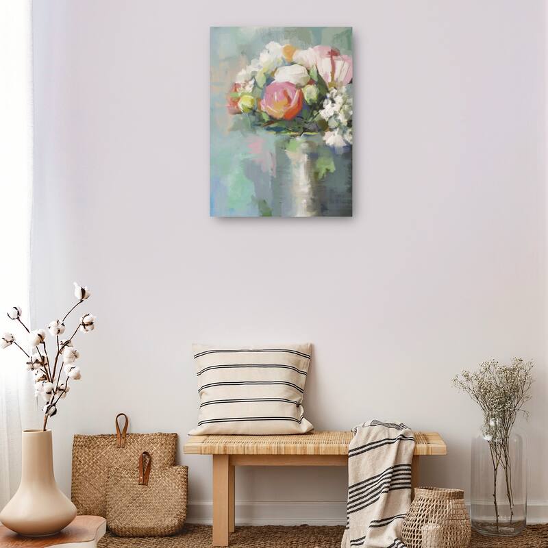 From Jessica's Garden By Studio Arts Canvas Art Print
