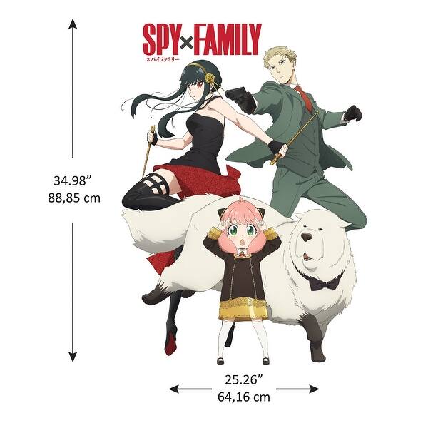 dimension image slide 0 of 2, Spy x Family: The Forgers Wall Decals by RoomMates