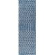 preview thumbnail 168 of 179, JONATHAN Y Trebol Moroccan Geometric Textured Weave Indoor/Outdoor Area Rug 2 X 8 - Navy/Light Gray