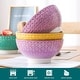 preview thumbnail 3 of 29, vancasso Macaron Porcelain 23Oz. Oriental Cereal Bowls Set