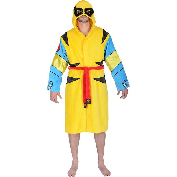 Mens superhero shop dressing gown