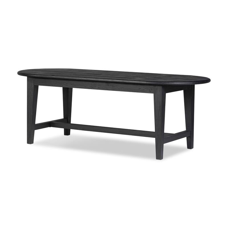 Caine Dining Table 87"-Black Pine - 86.5W x 35.5D x 30H