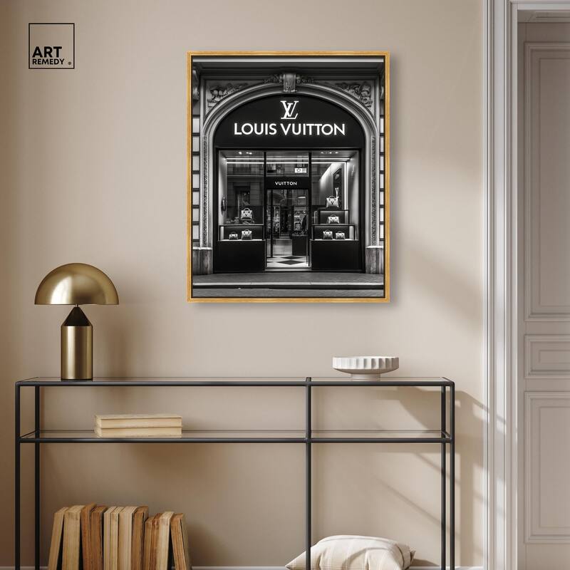 House of Vuitton I Canvas by Art Remedy