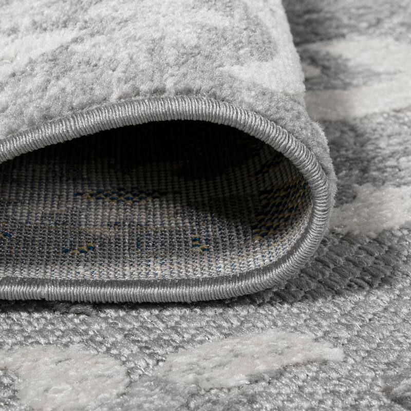 JONATHAN Y Cassis Modern Medallion High-Low Indoor/Outdoor Area Rug