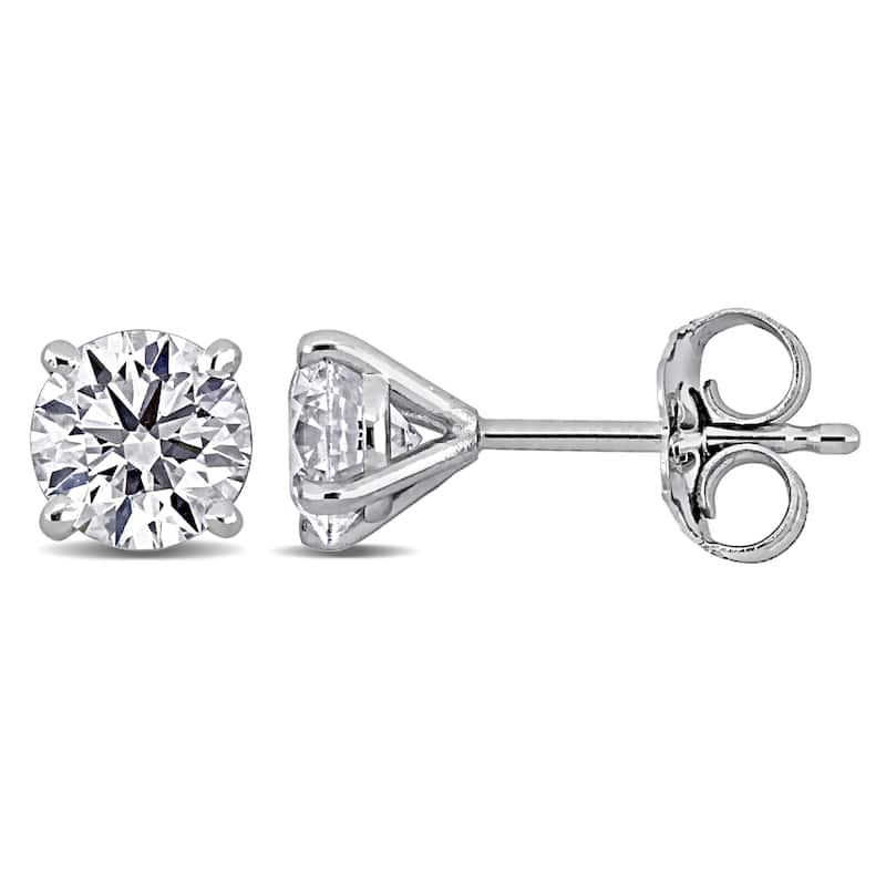 Miadora 1ct TDW Lab-Grown Diamond Stud Earrings 14k White Gold