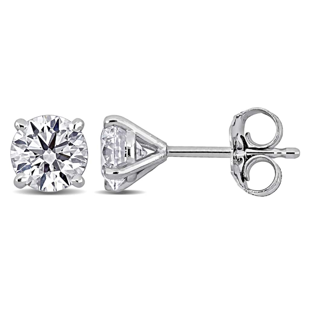 Miadora 1ct TDW Lab-Grown Diamond Stud Earrings 14k White Gold