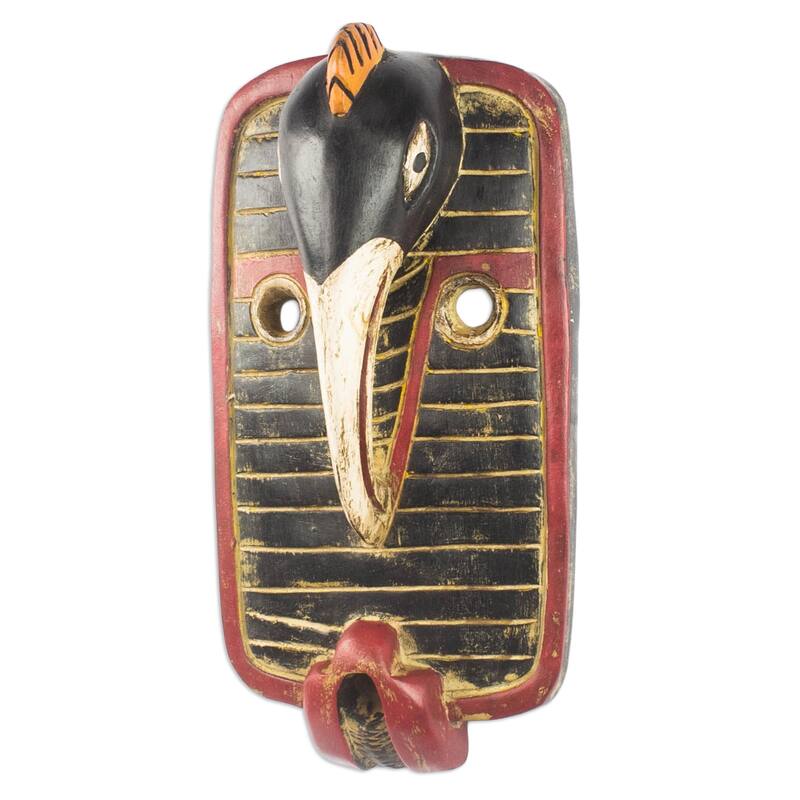 Novica Handmade Loofolo African Wood Mask