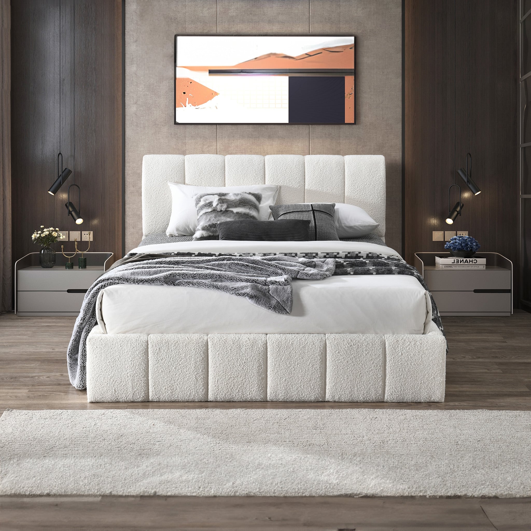 Option White Boucle