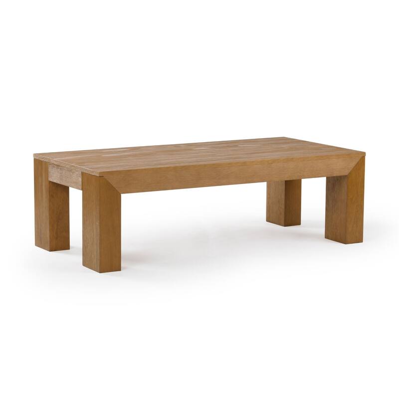 Plank and Beam Modern Rectangular Coffee Table - 48" x 24"