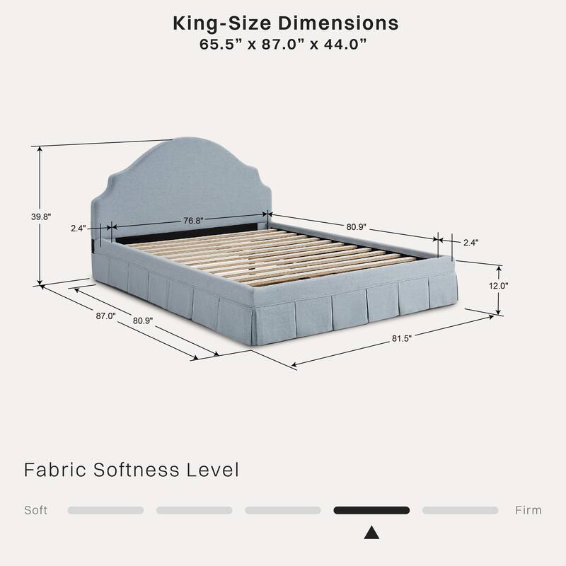 Canton Upholstered Queen Size Storage Bed