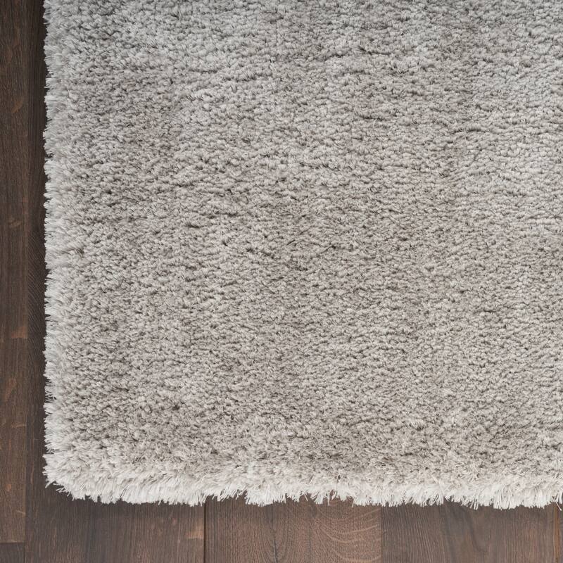 Nourison Luxurious Shag Ultra-plush Pile Glam Solid Area Rug