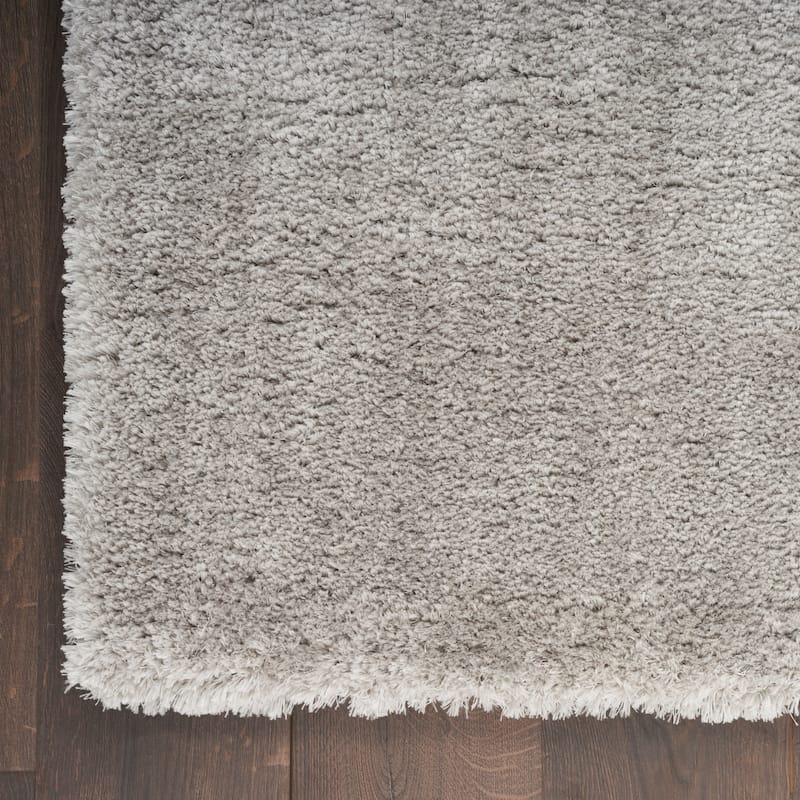 Nourison Luxurious Shag Ultra-plush Pile Glam Solid Area Rug