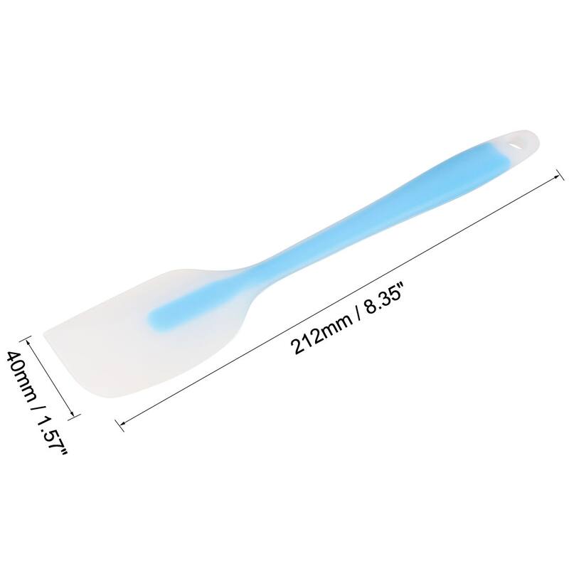 Silicone Spatula Heat Resistant 212mm Length for Baking and Cooking Blue - Blue