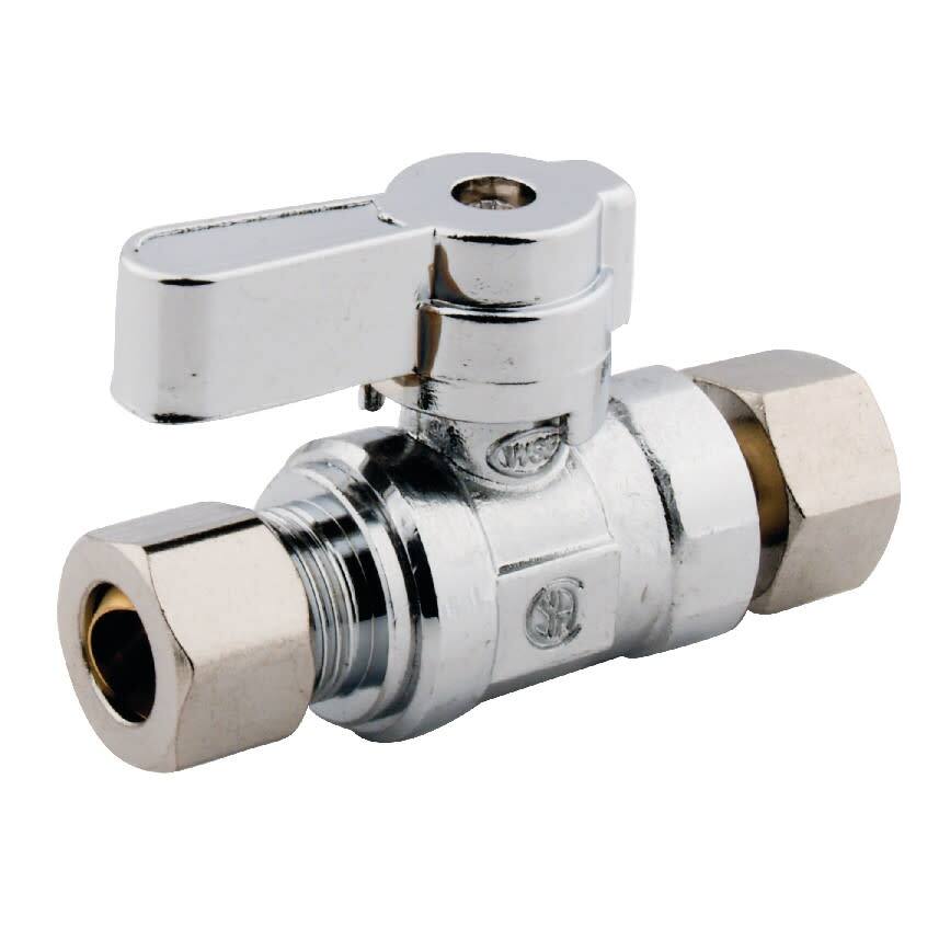 Kingston Brass Comp Straight Stop Valve