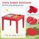 preview thumbnail 26 of 38, Costway 3PCS Kids Table & 2 Chairs Set Outdoor Heavy-Duty All-Weather - See Details