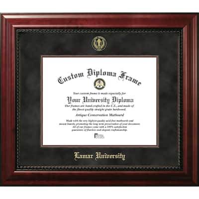 Lamar University 14w x 11h Executive Diploma Frame
