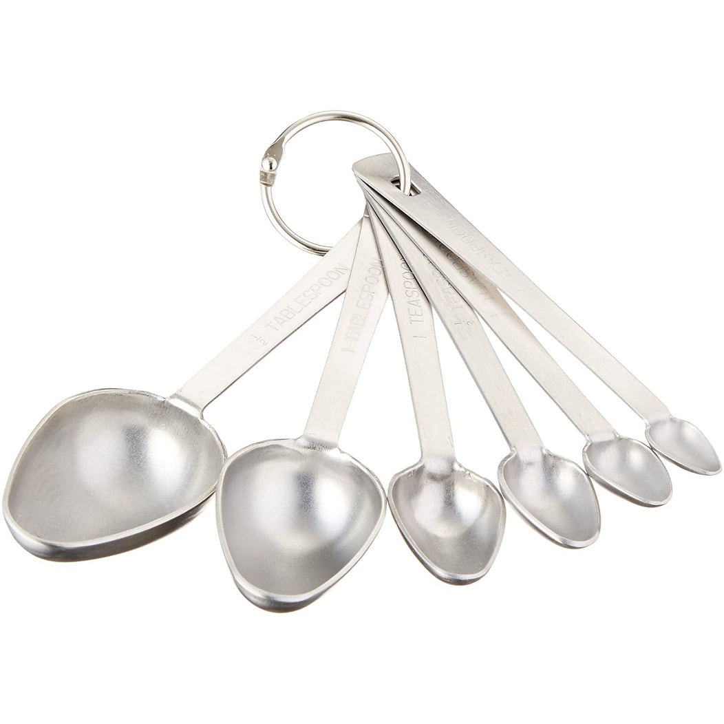 Magnetic Measuring Spoons 9 Piece Set, Stainless Steel Metal with
