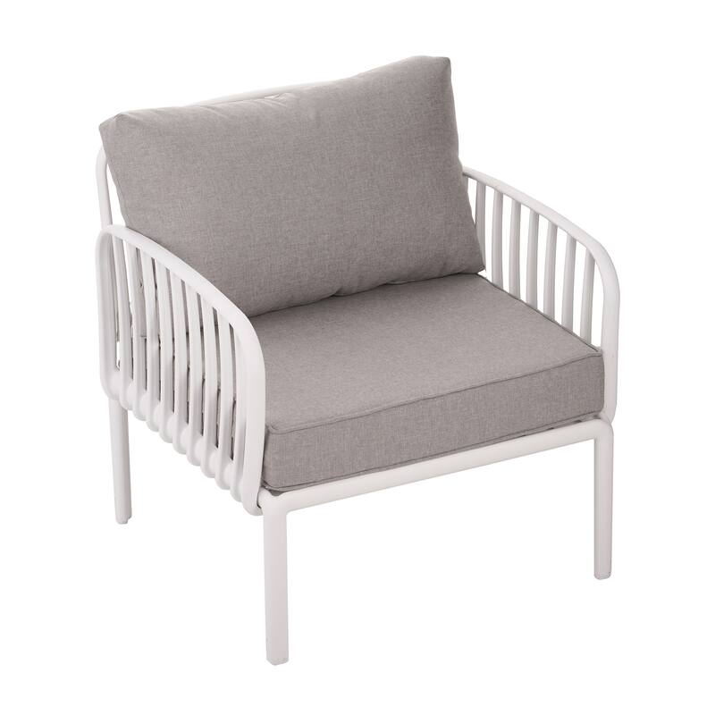 Patio Conversation Sets 5pc Sectional Furniture Set Modular Couch Set
