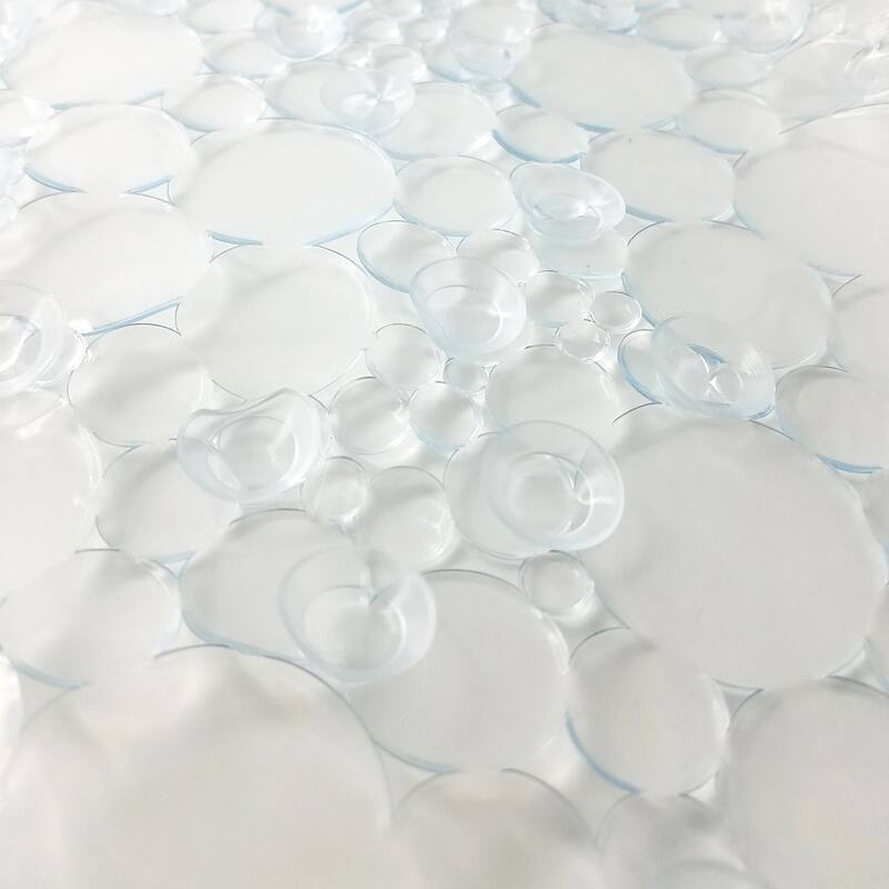 Bubbles Non-Slip Oval Bathtub Mat 28 L x 15 W
