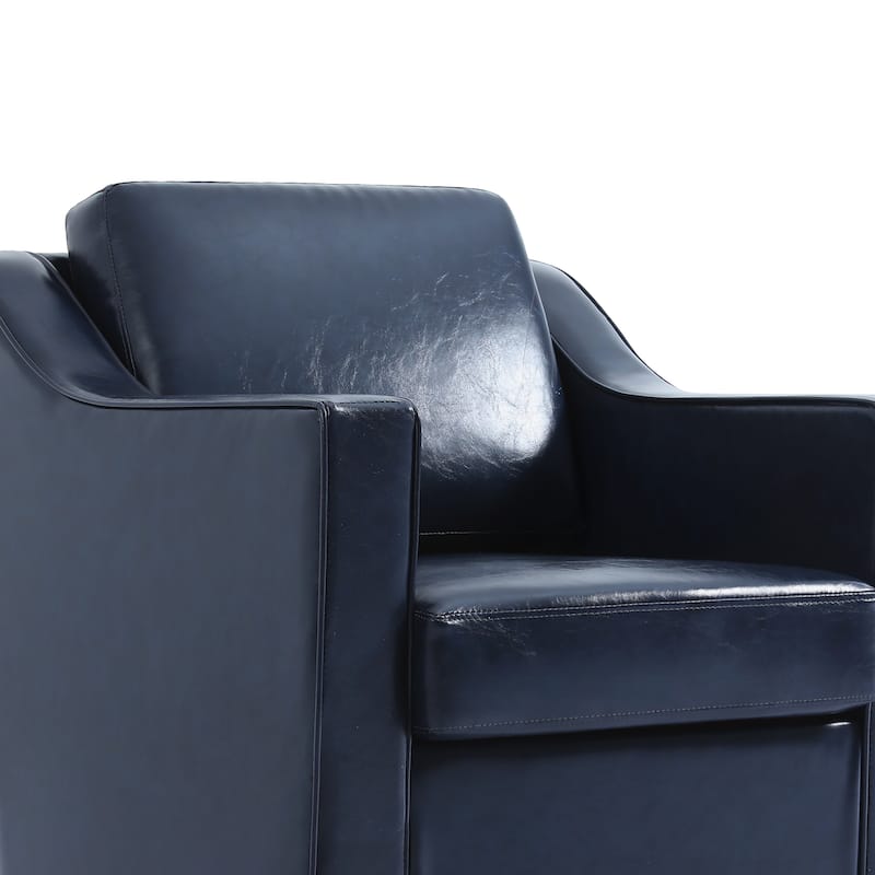 Modern 30.5" W Swivel Armchair Accent chair