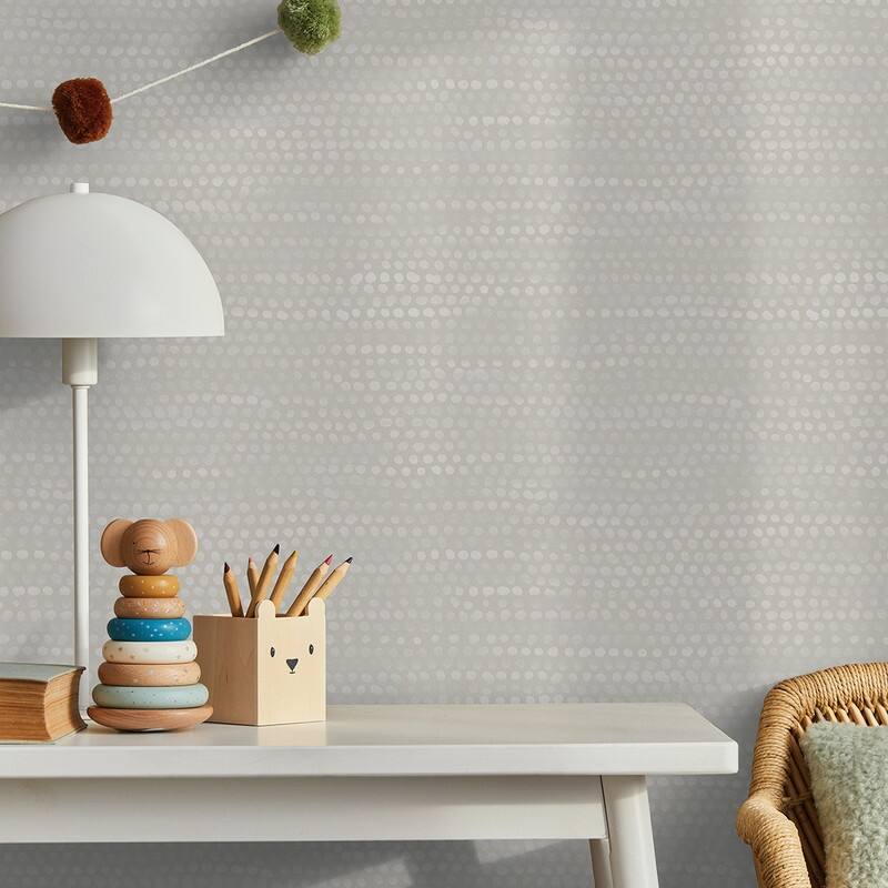 Tempaper Moire Dots Peel and Stick Wallpaper