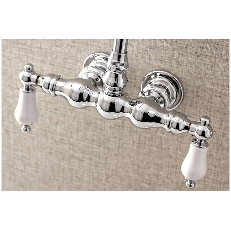 Kingston Brass Vintage Wall Mounted Clawfoot Tub Filler