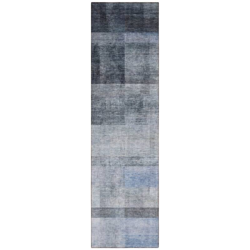 Alrito Ombre Weather Resistant Blended Style Outdoor Rug