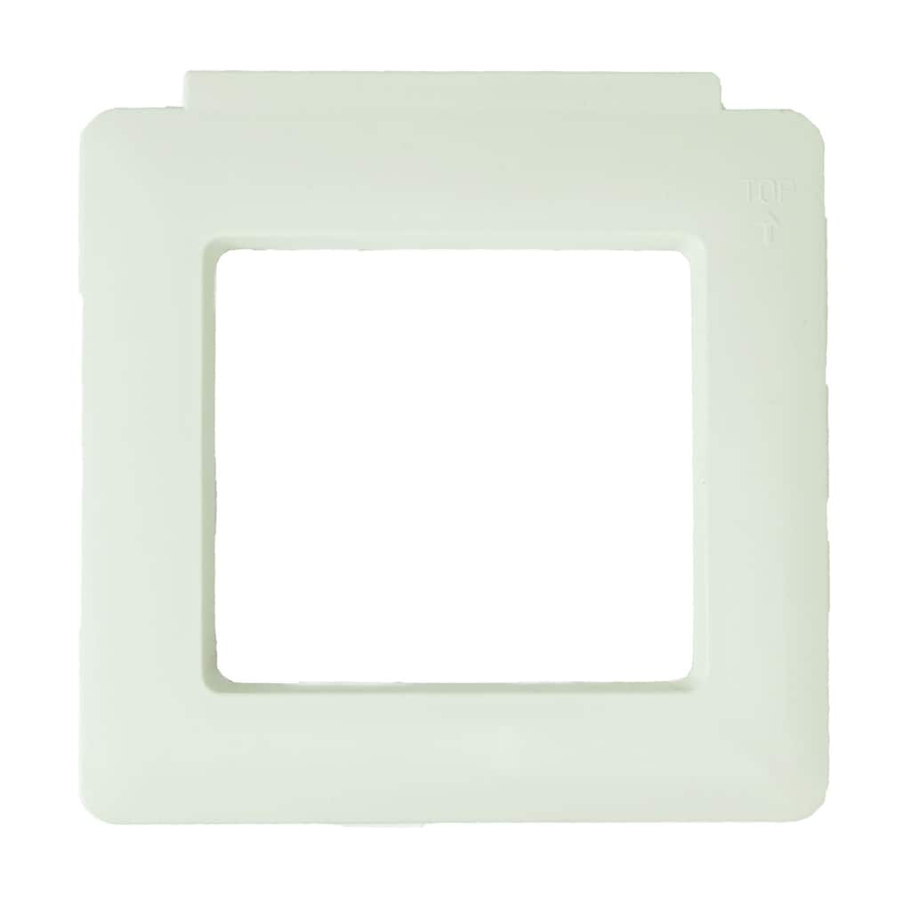 8.5" White Swimming Pool Vanity Trim Skimmer Face Plate