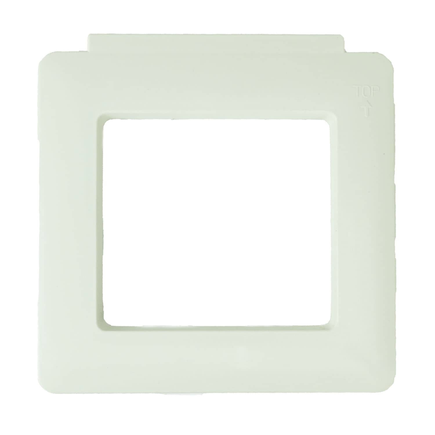 8.5" White Swimming Pool Vanity Trim Skimmer Face Plate