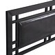 preview thumbnail 10 of 12, Twin Size Metal Bed Frame with Strong Steel Structure,Modern Design, Durable and Quiet