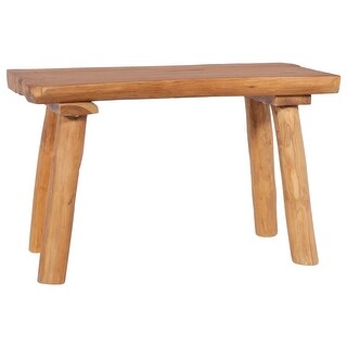 vidaXL Garden Bench 31.5" Solid Teak Wood