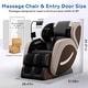 preview thumbnail 8 of 15, Luxury Zero Gravity Massage Chair Recliner with Full Body Air Pressure, Bluetooth Audio & Heating