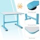 preview thumbnail 4 of 15, Costway 32 x 24inch Kids Desk Height Adjustable Table with Hand Crank - 35.5'' x 24'' x 21''-30''