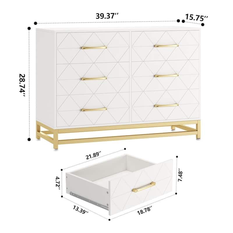 3 Drawer Dresser for Bedroom